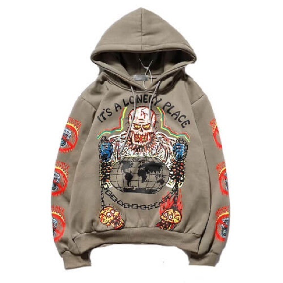 ITS A LONELY PLACE HOODIE - Picture 1 of 9